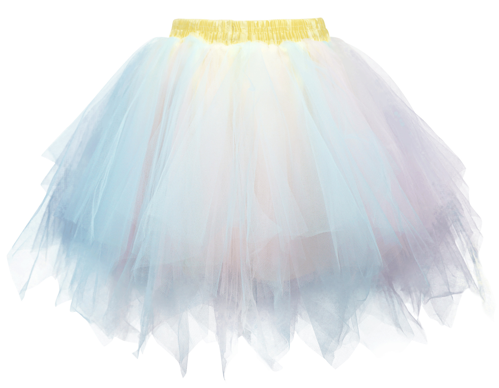 Candy color multi-color de media longitud pettiskirt estudio fotografía de la boda media-longitud pequeña falda de color de la falda de apoyo