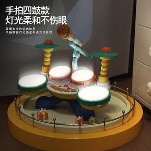 Cross-Border New Product Children's Drum Toy Early Education Educational Beginner Music Jazz Drum Percussion Instrument Whack-A-Mole