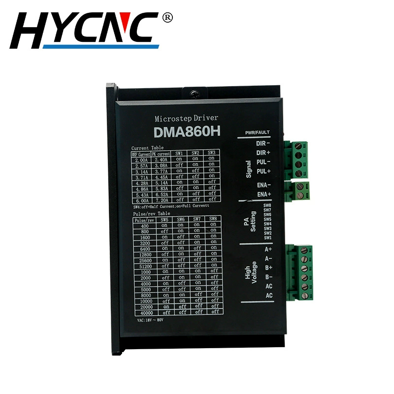 Шаговый двигатель DM860MA860H двухфазный 57/86 для гравировального станка