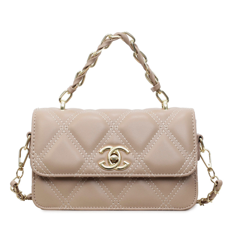 Xiaoxiaoxiang estilo de cadena de diamante bolso pequeño, bolso de lujo ligero, bolso de mano de alto nivel, bolso de hombro de estilo exterior, bolso de hombro
