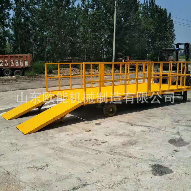 销售平板拖车重型平板车周转其他牵引式牵引工厂1欧能要求按吨