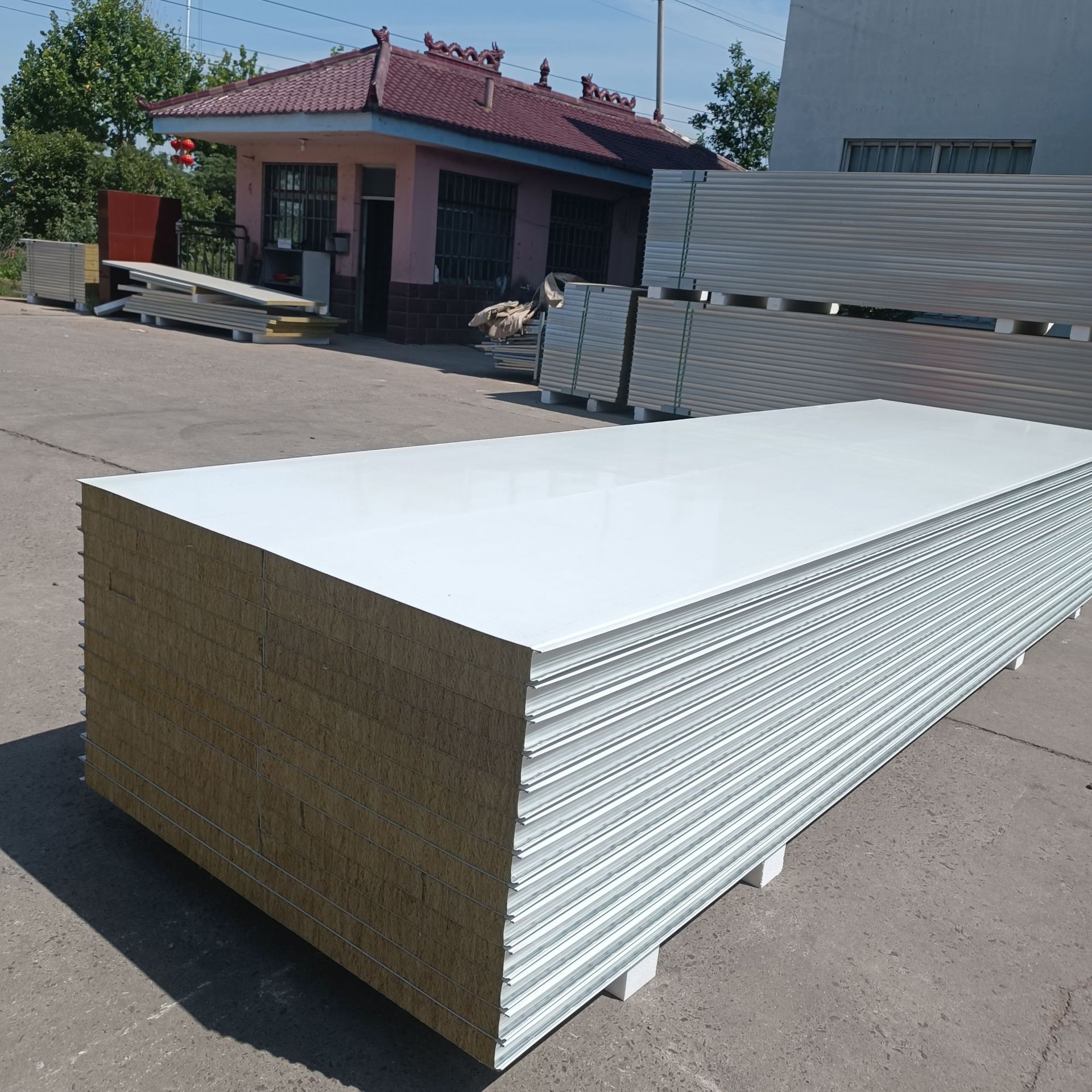 烟台净化板威海城阳烟台岩棉复合板青岛金宝丰