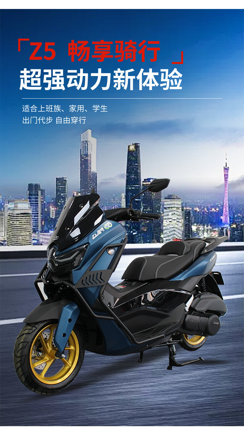 Jilang Two-Wheeled Motorcycle 150Cc Adult Men's and Women's Pedal Climbing Motorcycle Z5 Wholesale