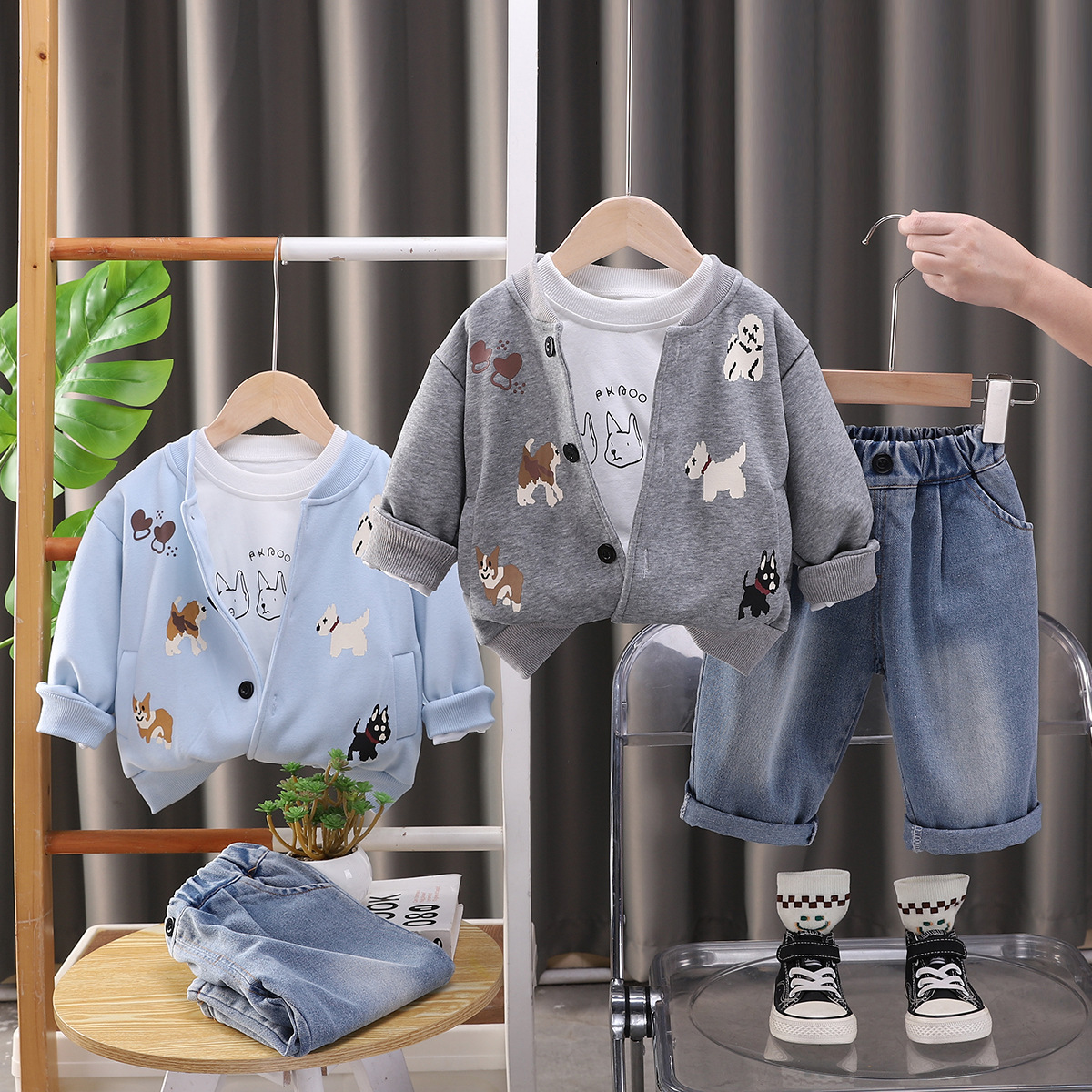 Spring children's cute jacket for boys
