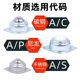 Universal ball [CY-12A] carbon steel nylon stainless steel WA-10000 direction ball bull eye bearing conveyor caster