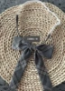 Light gray long handle collar flower