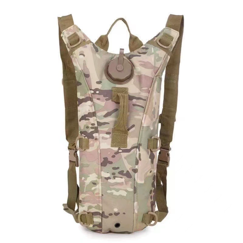 Water container, camouflage backpack, climbing tactics travel bag