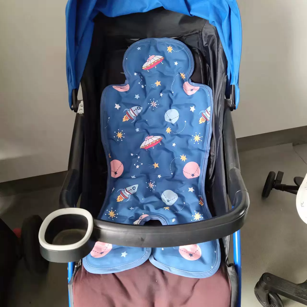 婴儿车凉席冰垫宝宝推车安全座椅垫儿童餐椅凉垫夏季通用跨境热销