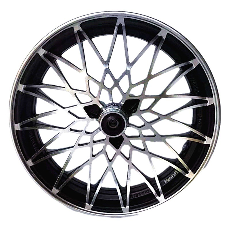 Rueda delantera de coche eléctrico de 12 pulgadas Rueda de aluminio de 2,75 de ancho Rueda modificada Maverick N1S Little Monkey M3 Moldeo eléctrico