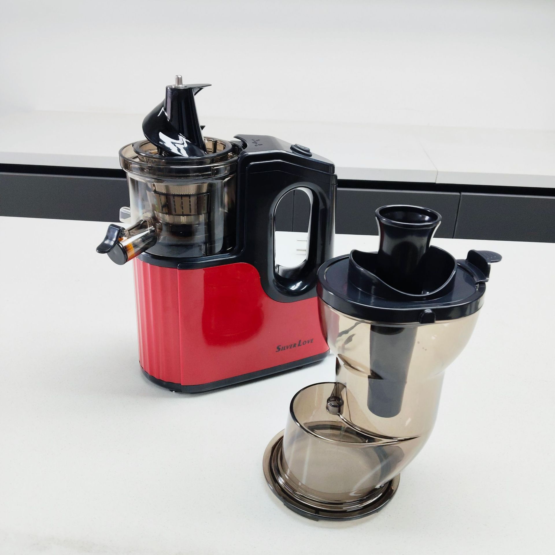 Máquina de extracción de jugo doméstica automática de gran calibre para separación de jugo de residuos comerciales pequeños, máquina multifuncional de frutas y verduras transfronterizas