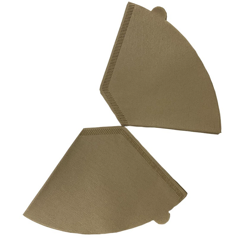 Huilaimei 100 штук пюре U103 американская Коммерческая фильтровальная бумага для кофемашины 4-6 человек веерообразная ручная фильтровальная бумага для кофе