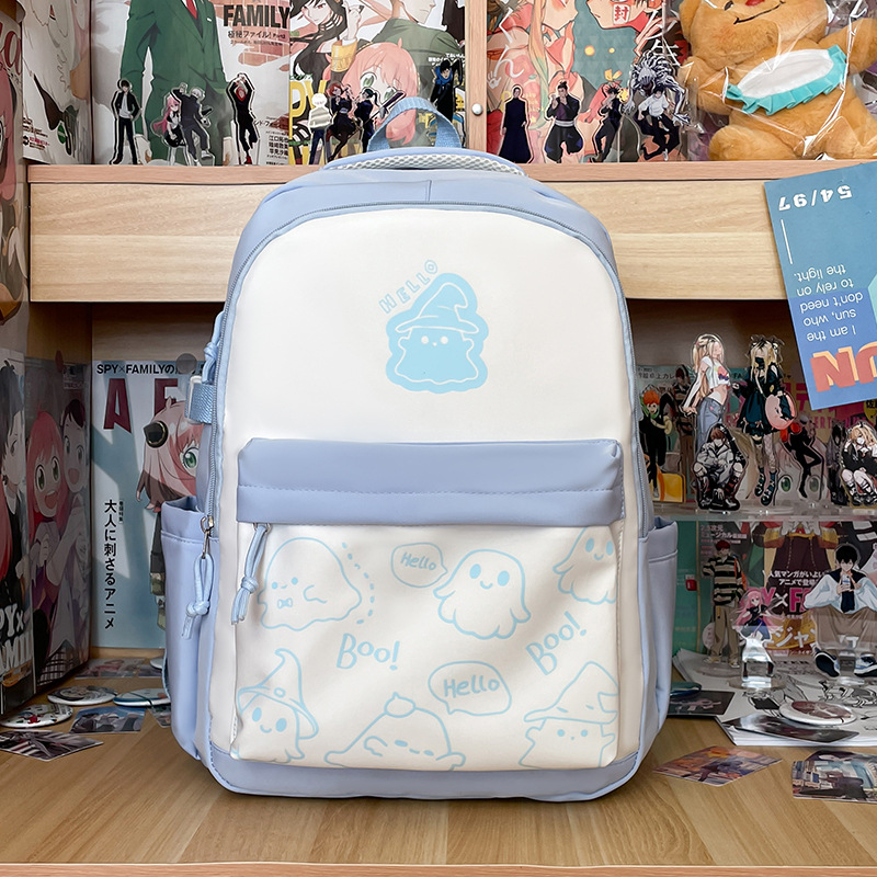 La moda transfronteriza está llena de nuevas bolsas de hombro de estudiantes de secundaria y secundaria de gran capacidad y alto valor facial 2025.