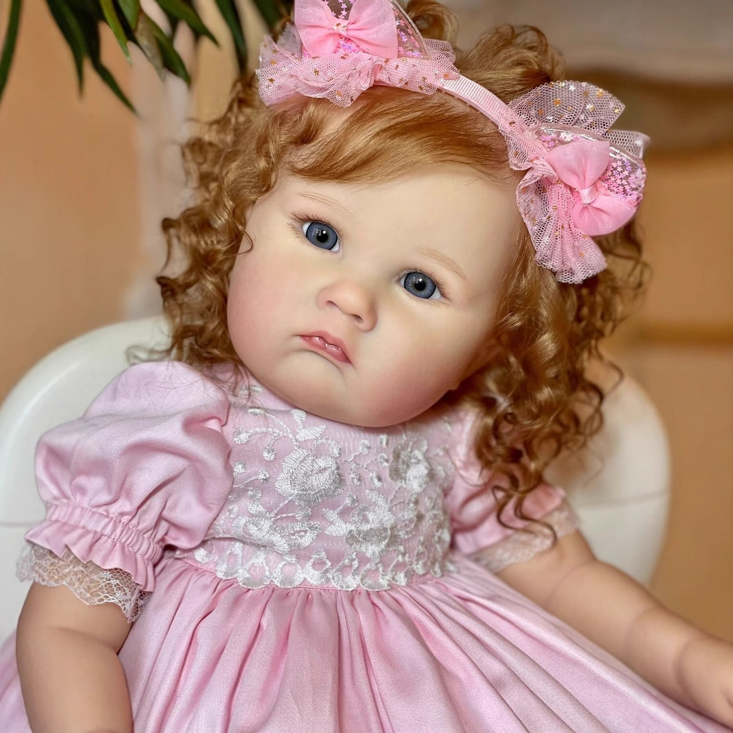 Npk60cm simulación niña bebé Charlotte reborn muñeca transfronteriza e-commerce suministro de una sola pieza de entrega