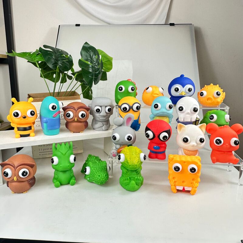 Staring pinch music decompression toy decompression artifact eye-popping children non-toxic girls vent high color value cure suit