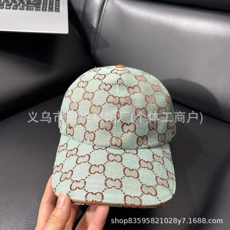 クラシックジャカードレター野球帽、ファッショナブルなひさしキャップ、ネットセレブ人気の高級品、男女兼用日焼け止め帽子|undefined