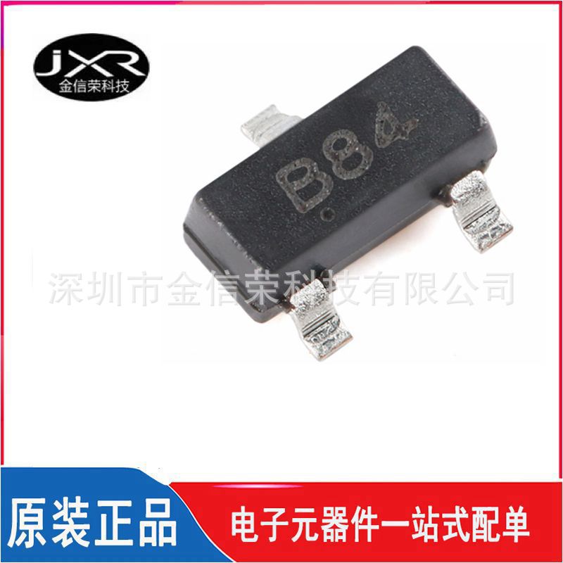 原装正品 BSS84 丝印 B84 SOT-23  BSS84LT1G MOSFET场效应三极管