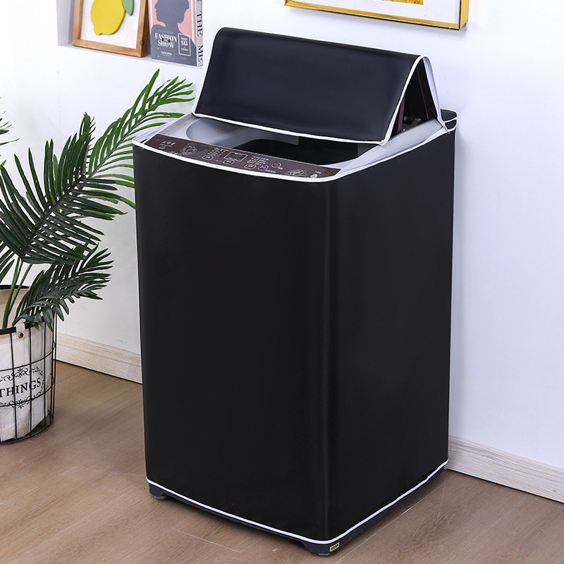 Foreign Trade Cross-Border Household Pulsator Washing Machine Protective Cover Sun Protection Waterproof Top-Opening Flip-Top Washing Machine Cover Thickened Balcony