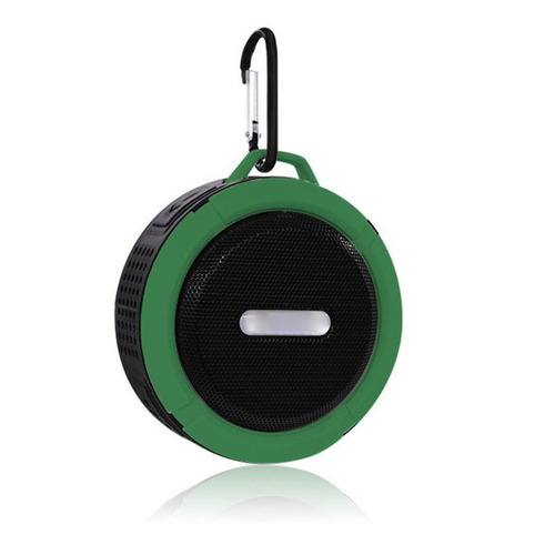 Factory-Brand Color Amazon Foreign Trade Gift Wireless Portable Card Slot C6 Bathroom Suction Cup Bluetooth Speaker
