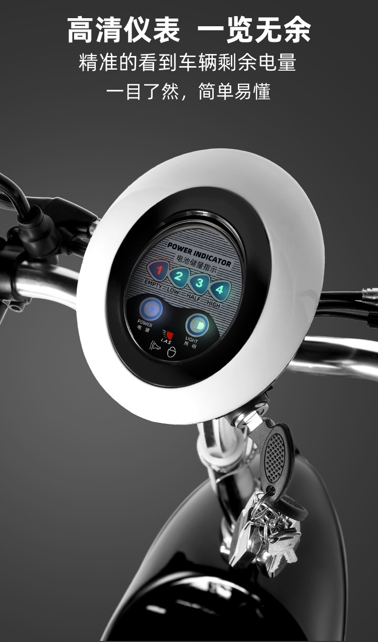 New Foldableing Electric Tricycle Mini Leisure Men's and Women's Mobility Driving Battery Scooter