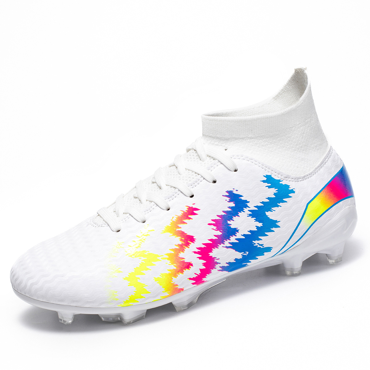 Nuevos zapatos de entrenamiento de césped para hombres y mujeres, zapatos de fútbol de césped transpirables, zapatos de fútbol