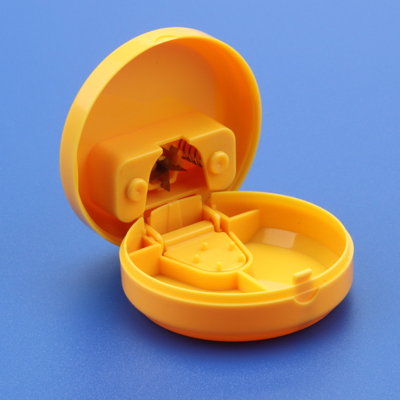 五分之一切药器切药盒药丸破碎机按压式可固定药片分割器随身携带|ms