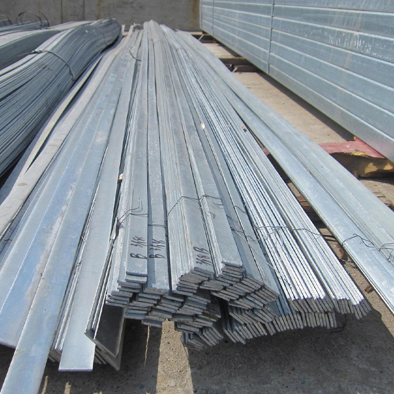 广东厂家批发扁铁建筑工程用镀锌扁钢工业热轧扁铁条黑料扁钢加工