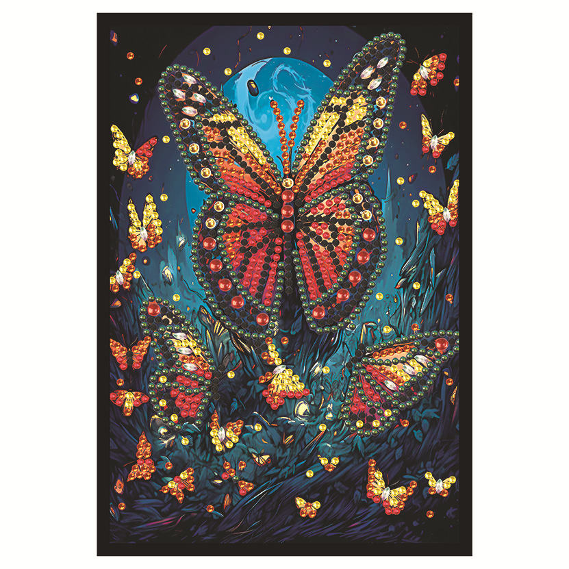 Transfronterizos nuevos dibujos de diamantes DIY hechos a mano unicornio dibujo de diamantes cuaderno dibujo de diamantes llenos de pintura de diamantes