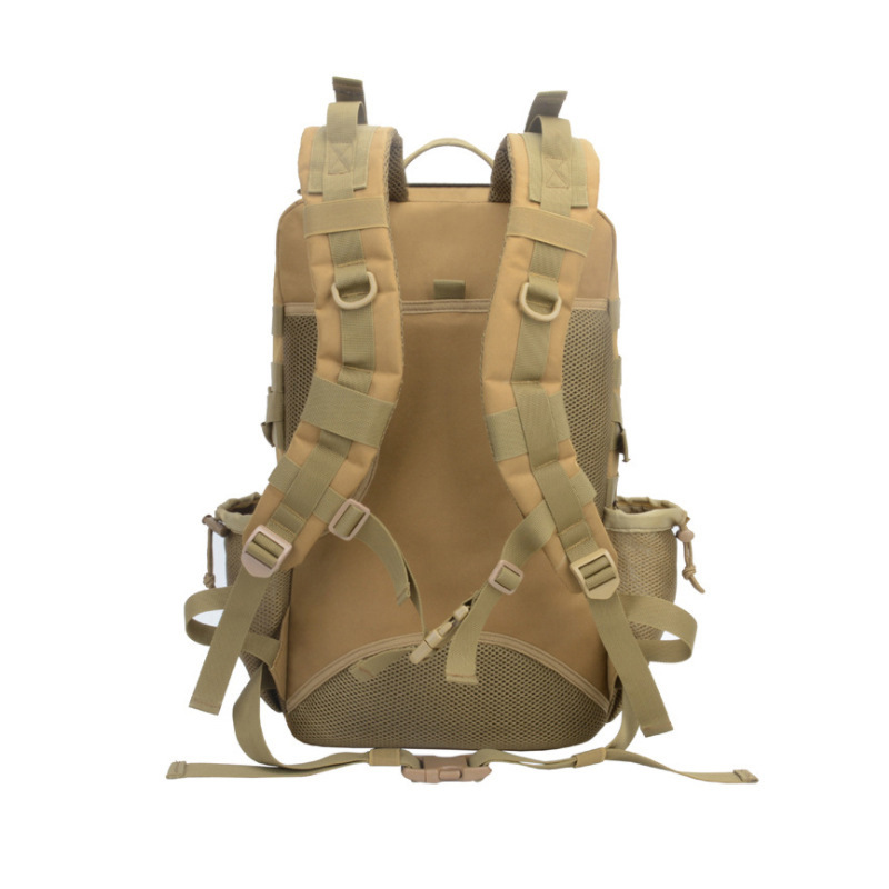Suministro exclusivo transfronterizo de mochila táctica 3p de gran capacidad de 45l, bolsa de almacenamiento para camping, mochila deportiva para montañismo y senderismo al aire libre