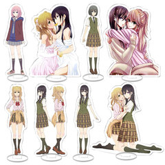 citrus柑橘味香氣 人形亞克力桌面擺件學生藍原柚子藍原芽衣立牌