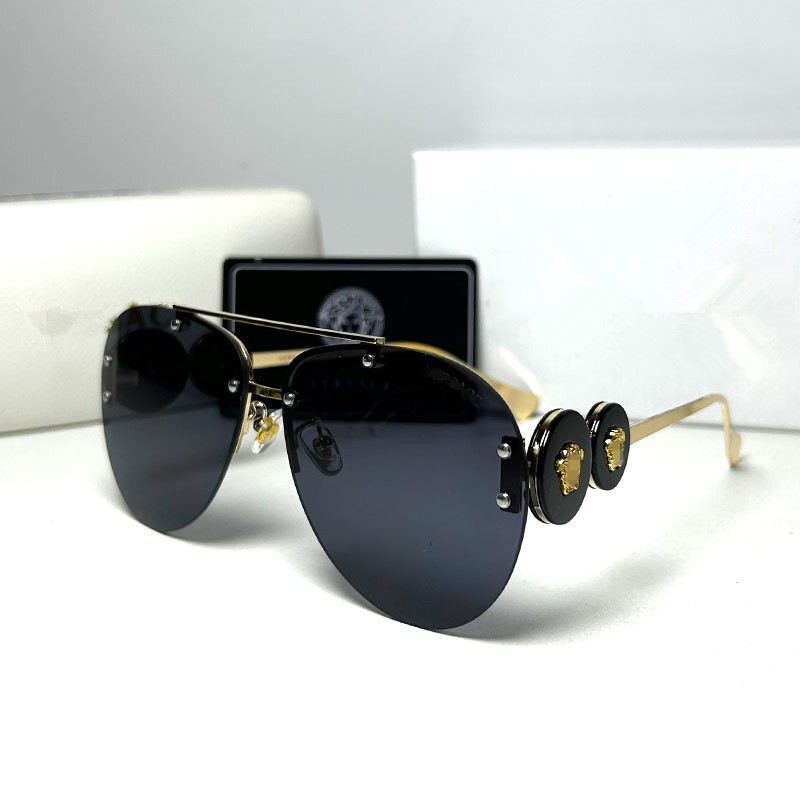 V Brand Sunglasses for Men and Women, Trendy and Unique Aviator Style, Popular in Europe and America, Influencer Picks, Celebrity Style, Versatile Sunglasses 2859