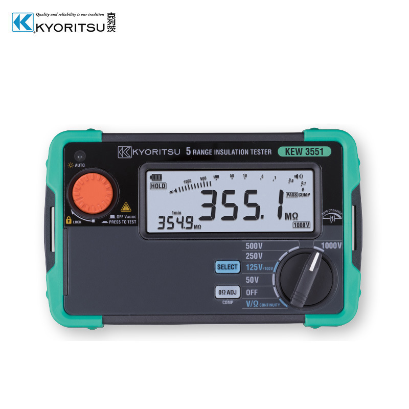 日本共立/克列茨（KYORITSU）KEW3551绝缘电阻仪 1000V