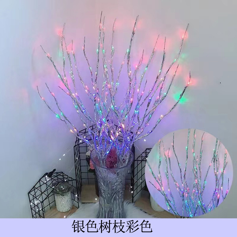 LEDシミュレーション生け花の木の枝のライトはアイデアネットの赤信号の木の枝の明かりの星の夜の明かりの北欧の部屋を飾って木の明かりを飾ります。|undefined