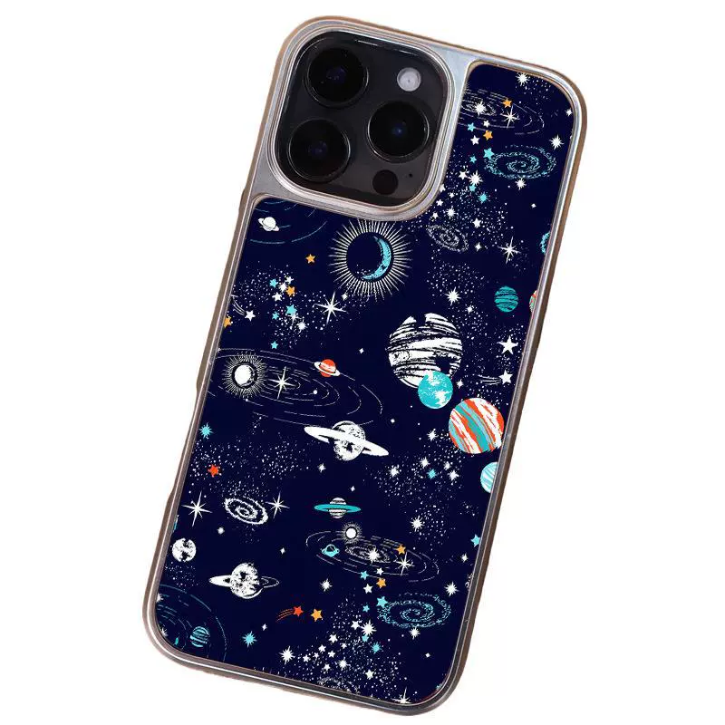 Apple, совместимый звездное небо, iPhone14, стеклянный мобильный телефон, 15/16, 16promax, (cross-border trading)
