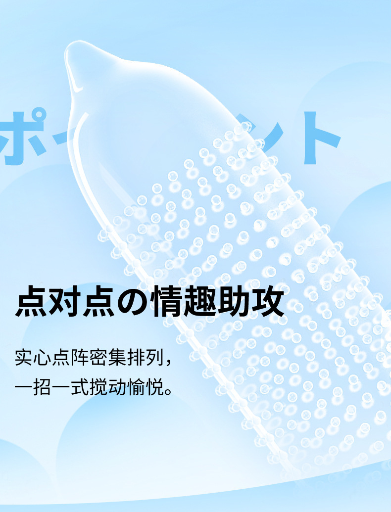 Okamoto Ice Capsules Condoms 3-Pack, Ultra-Thin Rubber, Medium, Transparent — detail image 13