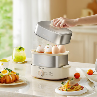 Bear Zdq-K12L3-Electric Steamer Small Household Multifunctional Stainless Steel Mini Steamer Cooking Machine Breakfast Machine