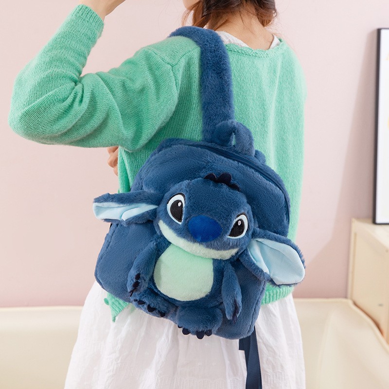 Three-dimensional backpack blue 35*30 / 30cm
