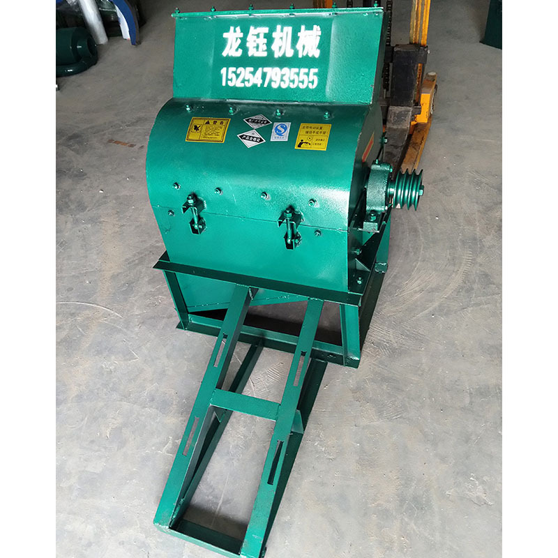 加厚型豆饼加工机械 60型花生饼粉碎机 小型豆饼破碎机