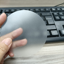 磨砂半透明PC片材 防刮花雾面板材 抗老化防黄变工程塑料加工定制