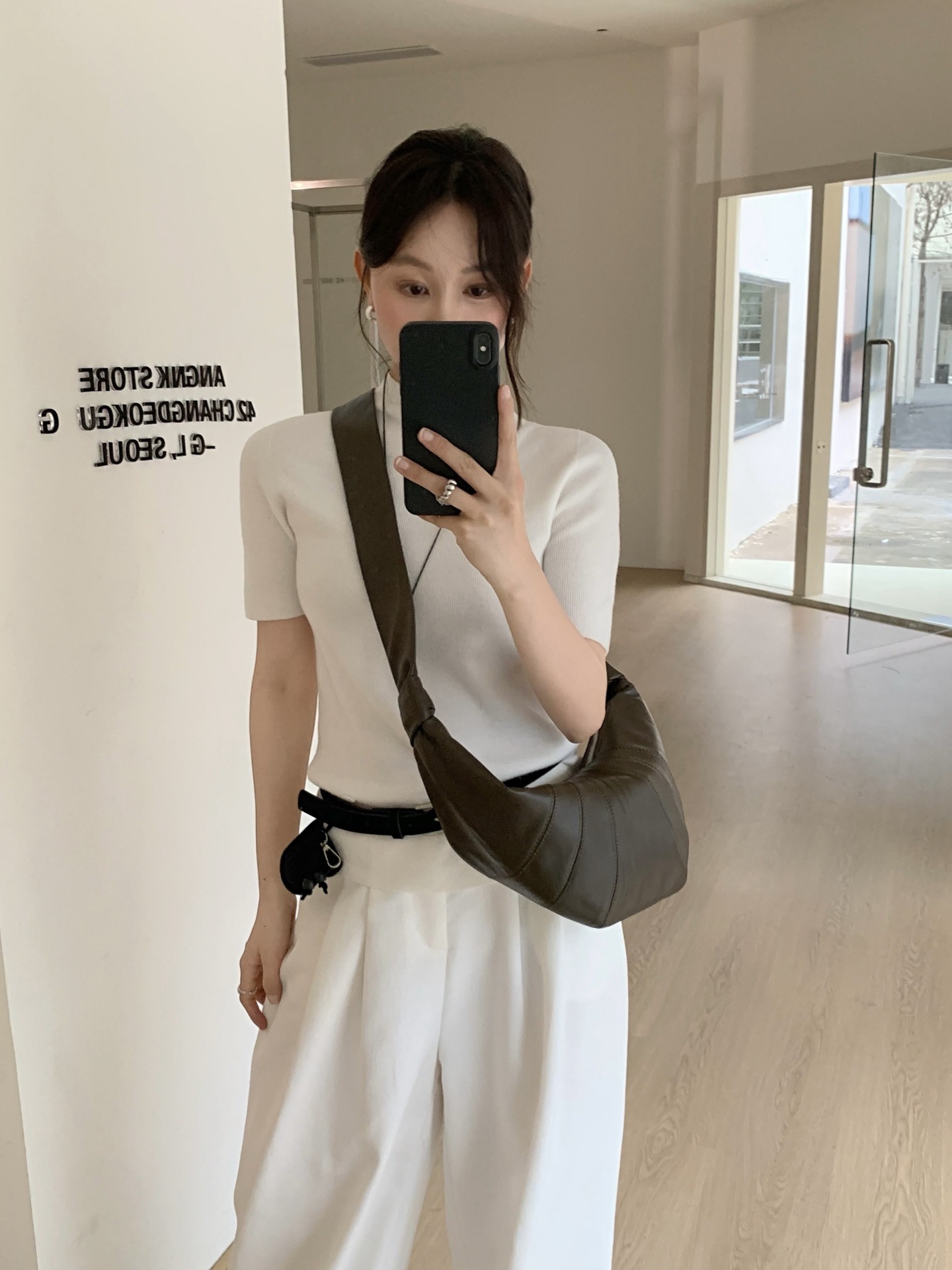 양가죽-카키그린