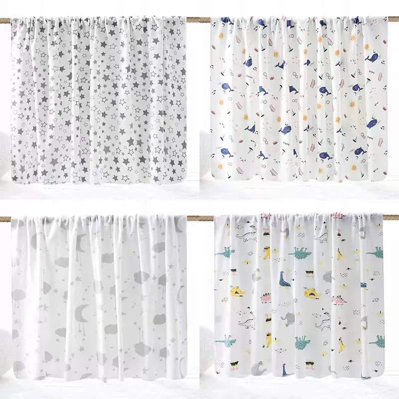 外贸欧美新生儿襁褓巾初生儿产房包巾婴儿抱被大码90*90cm8322