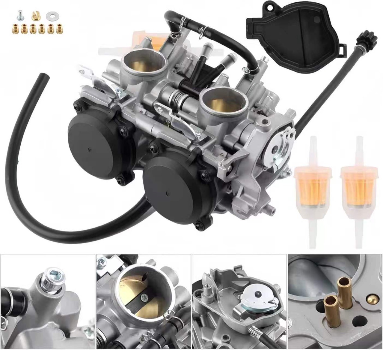 Carburetor for Kawasaki Prairie 650 KVF650 KVF650D Brute 15003-0095