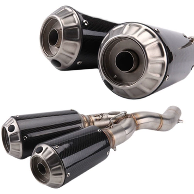 Exhaust pipe, Ducati SCRAMBLER800 self-swimming 800