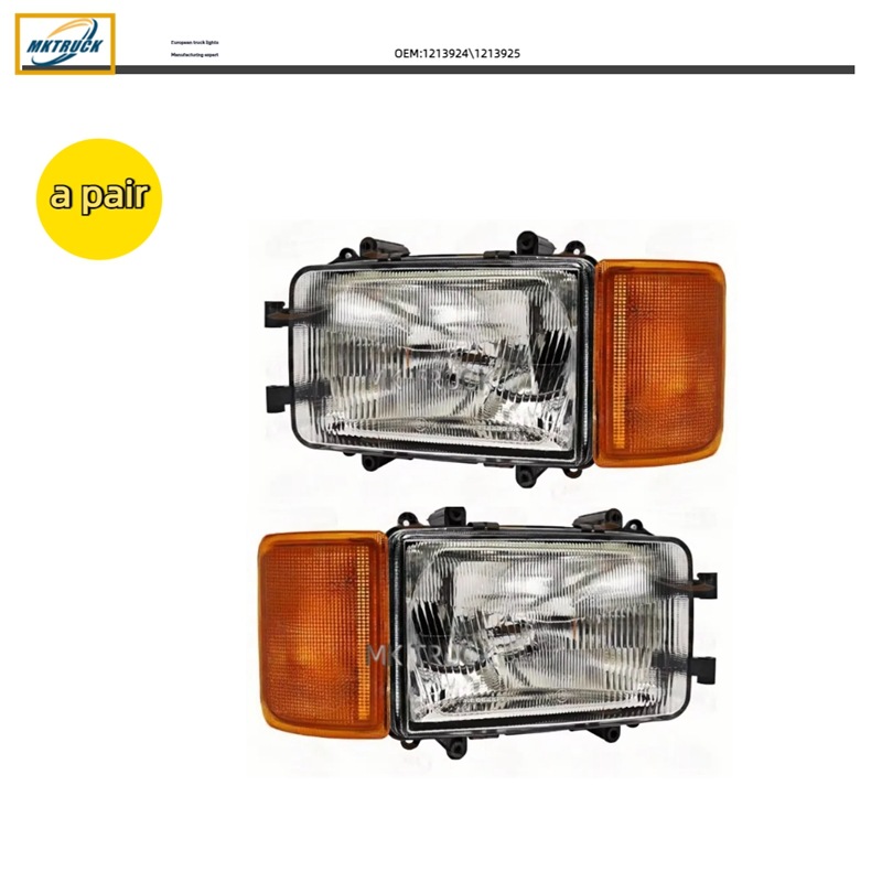 Conjunto de faros 1293360/1293361 para DAF Duff XF serie de camiones de fábrica de piezas