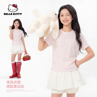 Hellokitty�ļ��¿�Ůͯ�b�����ɐ۶���T���д�ͯ����AC6222MK717