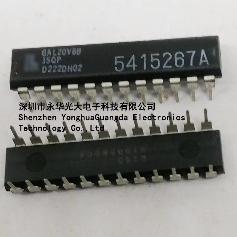 GAL20V8B- 15qp DIP24 GAL20V8B集成电路翻新20V8