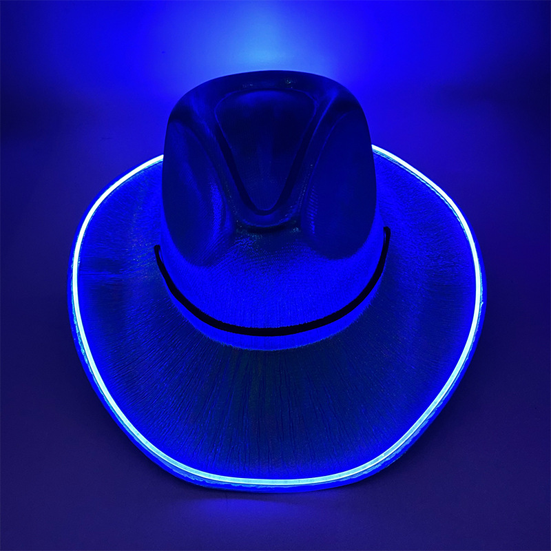 Gorra de béisbol LED para correr de noche protección solar estilo unisex gorra brillante para fiestas bares y baile callejero