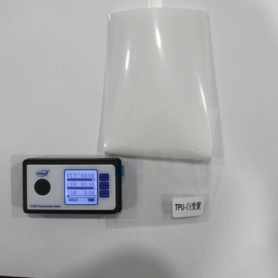 Tpu Light Film Factory Wholesale Full Car headlight protective film - tpu-discoloration-from-white-to-purple-15215m