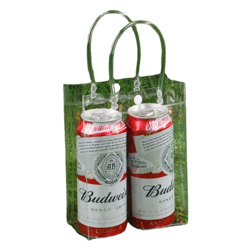 Pvc Handbag, Wedding Candy, Flowers, Souvenir Gift Bag, Printed Logo, Plastic Packaging Bag, Transparent Handbag