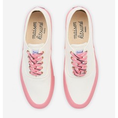 maison kitsune レディース 夏新作 フランス風 小さなキツネ キャンバスシューズ 柔らかい靴底で足が疲れにくい レディース風 白スニーカー