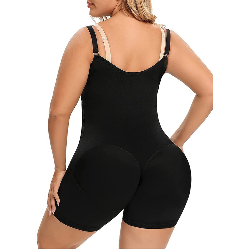 European and American Style Shapewear One-Piece with Snap Buttons and Zipper, Tight-Fitting Tummy Control, Butt-Lifting, Body Shaping Bra with Enhanced Chest Support and Waist Cincher European and American Style Shapewear One-Piece with Snap Buttons and Zipper, Tight-Fitting Tummy Control, Butt-Lifting, Body Shaping Bra with Enhanced Chest Support and Waist Cincher